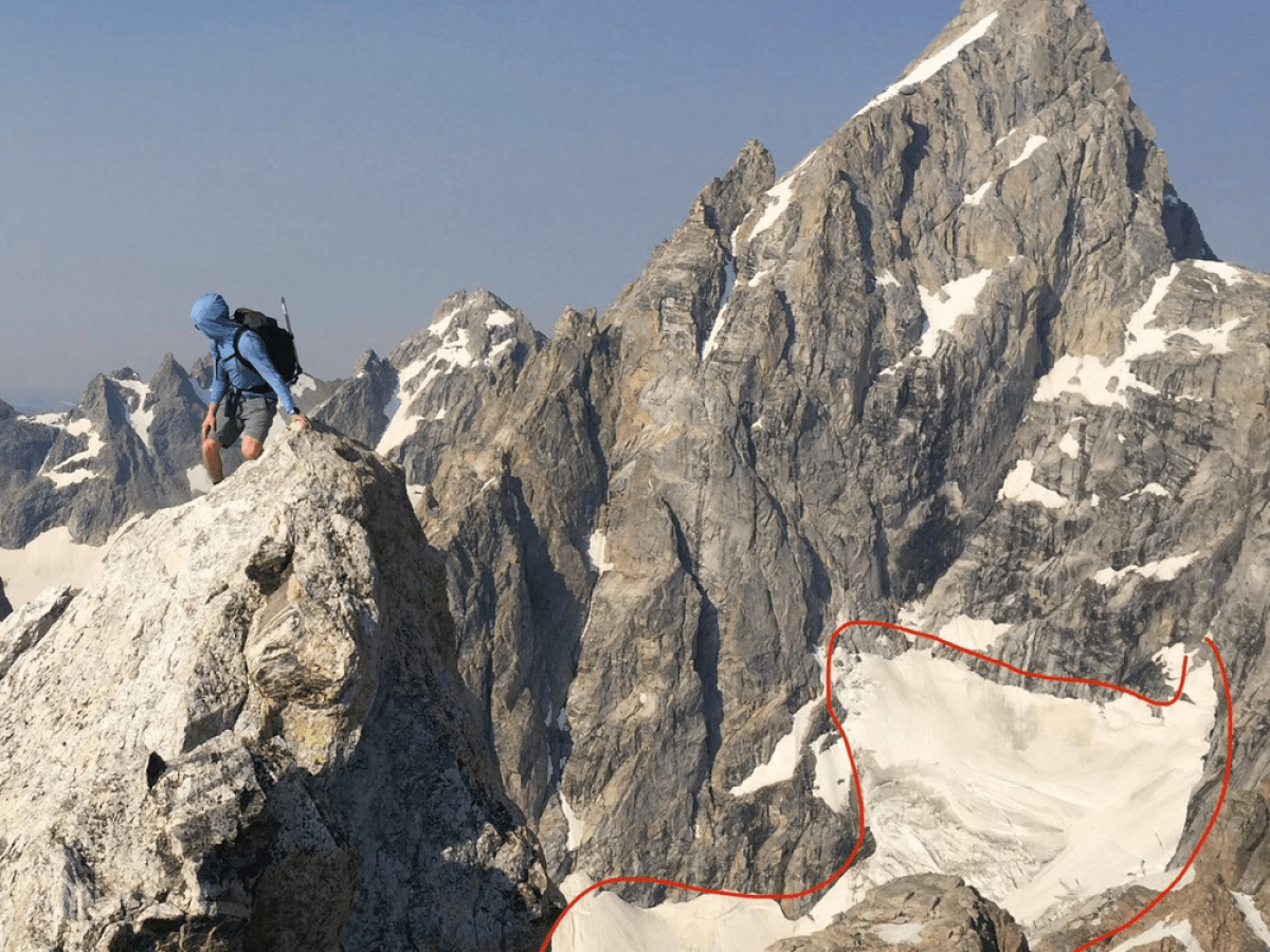 a group of people on a rock